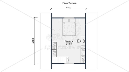 3d проект СП089 - планировка 2 этажа</div>