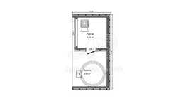 3d проект АР+КР008 - планировка 1 этажа
