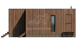 3d проект АР+КР017 - фасад 3