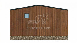 3d проект АР+КР019 - фасад 3