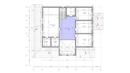 3d проект АР+КР033 - планировка 2 этажа
