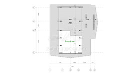 3d проект АР+КР036 - планировка 2 этажа