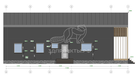 3d проект АР+КР038 - фасад 4</div>