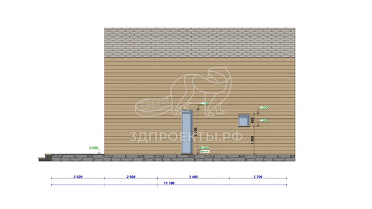 3d проект АР+КР053 - фасад 4</div>