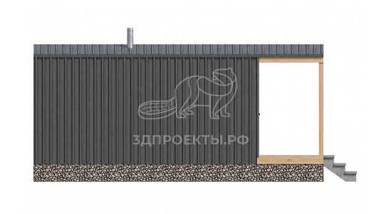 3d проект АР+КР056 - фасад 4</div>
