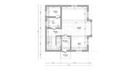 3d проект АР+КР066 - планировка 1 этажа