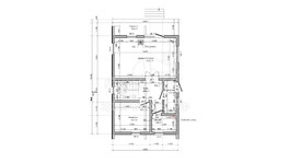 3d проект АР+КР071 - планировка 1 этажа