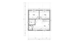 3d проект АР+КР083 - планировка 2 этажа