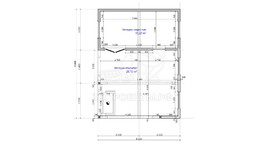 3d проект АР+КР092 - планировка 1 этажа