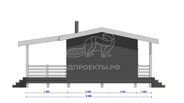 3d проект АР+КР112 - фасад 4
