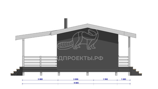 3d проект АР+КР112 - фасад 4</div>