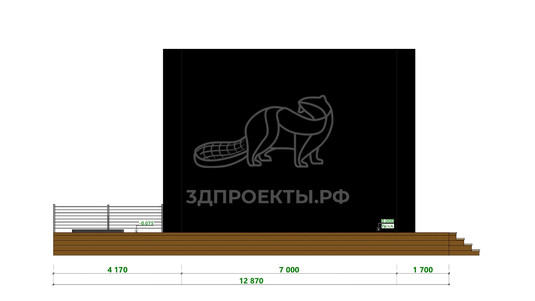 3d проект АР+КР113 - фасад 4</div>