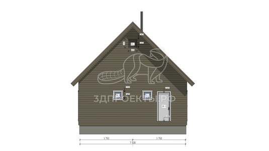 3d проект АР+КР117 - фасад 4</div>