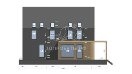 3d проект АР+КР120 - фасад 4