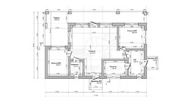 3d проект АР+КР123 - планировка 1 этажа