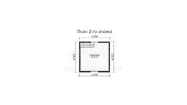 3d проект ББW008 - планировка