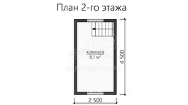 3d проект ББW048 - планировка