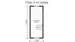 3d проект ББW050 - планировка