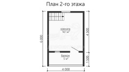 3d проект ББW053 - планировка