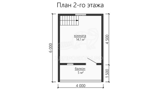 3d проект ББW053 - планировка