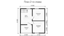 3d проект ББW058 - планировка