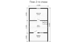 3d проект ББW060 - планировка