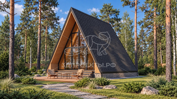 3d проект ДА001 - вид спереди</div>
