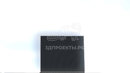 3d проект ДА001 - фасад 4
