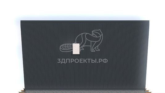 3d проект ДА009 - фасад 2