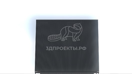 3d проект ДА011 - фасад 4