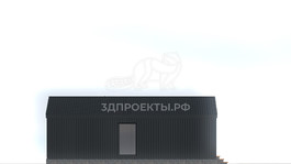 3d проект ДА012 - фасад 2