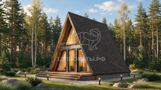 3d проект ДА015 - вид спереди