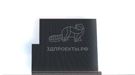 3d проект ДА018 - фасад 4