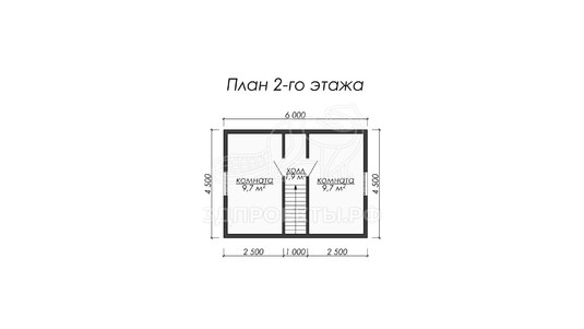 3d проект ДБW008 - планировка