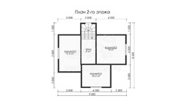 3d проект ДБW009 - планировка