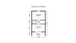 3d проект ДБW010 - планировка