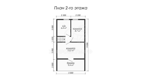 3d проект ДБW014 - планировка