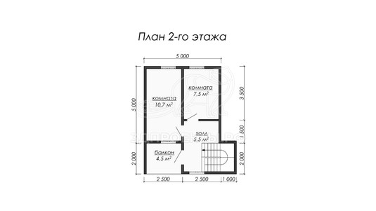 3d проект ДБW015 - планировка