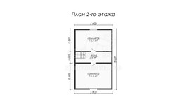3d проект ДБW024 - планировка