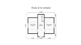3d проект ДБW025 - планировка