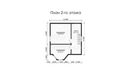 3d проект ДБW030 - планировка