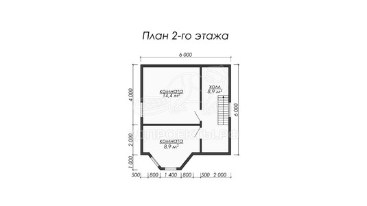 3d проект ДБW030 - планировка