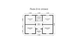 3d проект ДБW032 - планировка