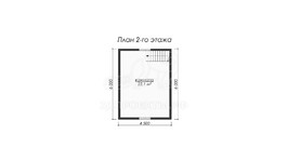 3d проект ДБW035 - планировка