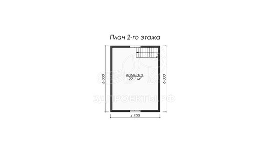 3d проект ДБW035 - планировка