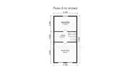 3d проект ДБW038 - планировка