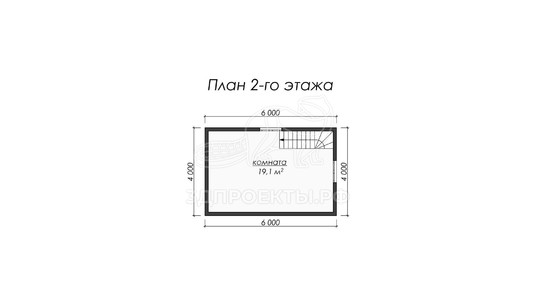 3d проект ДБW043 - планировка