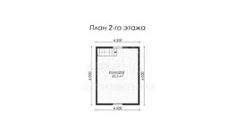 3d проект ДБW047 - планировка