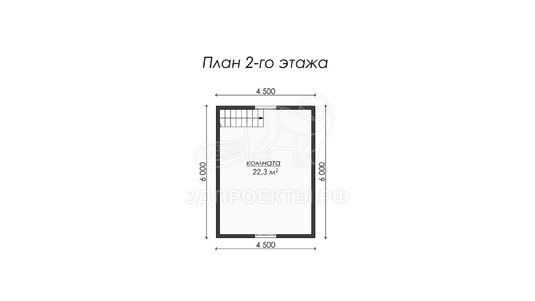 3d проект ДБW047 - планировка