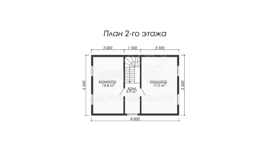 3d проект ДБW048 - планировка